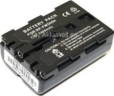 Produktbild von Connect 3000 301993 NP-FM500H Lithium Ionen (Li-Ion) Akku fÃ1/4r Digitalkamera, 1500 mAh Kapazität