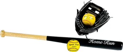 Immagine prodotto di Set da baseball - mazza + guanto + 2 palline
