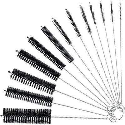 Image de Kits de brosses de nettoyage en 13 pièces pour bouteilles et tuyaux