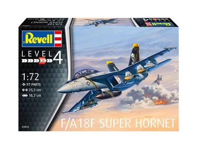 Produktbild von Revell Model Set F/A-18F Super Hornet 1:72