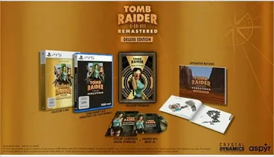 Produktbild von Tomb Raider 1-3 Spiel für PS5 Remastered Deluxe Edition