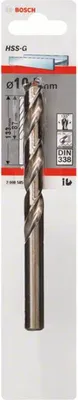 Immagine prodotto di Punta per metallo HSS-G, DIN 338, 10,5 x 87 x 133 mm, confezione da 1 pz