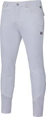 Produktbild von Kingsland Reithose Herren KLkenton Knee Grip Classic Kniebesatz Herrenreithose Weiß 52
