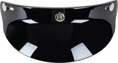 Zdjęcie produktu dla kask motocyklowy z otwartą twarzą z 3 zatrzaskowymi wizjerami, chroniącymi przed wiatrem