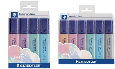 Produktbild von STAEDTLER Textmarker Textsurfer pas. 6St Etui