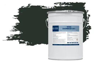 Produktbild von Wixx Zaunbeize UV+ - Kutschengrün - 20L