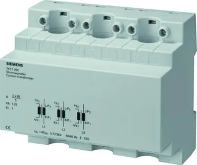 Immagine prodotto di Siemens Stromwandler AC3x100/5A 7KT1201 (7KT1201)