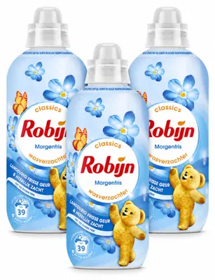 Produktbild von 3 x Robijn Weichspüler Morgenfrische 780 ml - Vorteilspackung - 3 Stücke