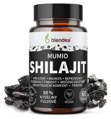 Obrázek produktu pro Blendea Shilajit extrakt 60 kapslí