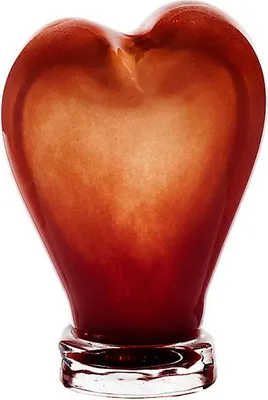 Produktbild von Valentinsherz stehend "Pavel" (15cm), orange