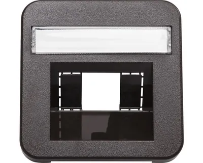Produktbild von ROTH LANGE 59434 Abdeckung für UAE/ISDN Basic braun