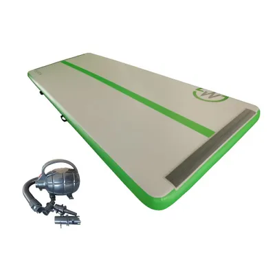 Obrázek produktu pro Airtrack MASTER nafukovací žíněnka 400 x 150 x 20 cm, šedá, zelená