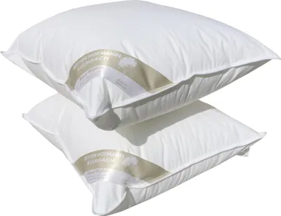 Produktbild von 2 Stück Betten Hofmann Basic Allergiker Kopfkissen Faserkissen 50x60 cm 450 g