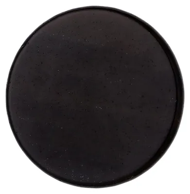 Produktbild von Morella Damen Coin 33 mm Edelstein schwarzer Obsidian Chakren Scheibe Halsketten-Anhänger und zur Stärkung