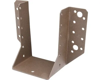Produktbild von Alberts DURAVIS® Balkenschuh, rostbraun, Flügel außen 80 x 120 mm