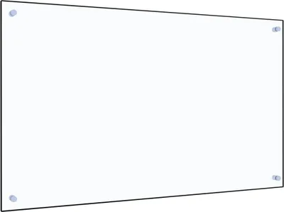 Zdjęcie produktu dla Panel ochronny do kuchni, przezroczysty, 100x60 cm, szkło