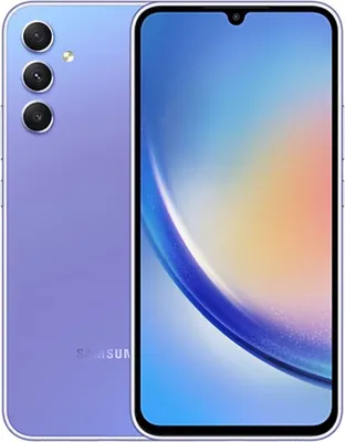 Produktbild von SAMSUNG SM-A346BLVAEUB Galaxy A34 5G Dual-SIM-Smartphone violett 128 GB
