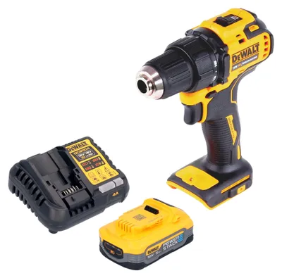Produktbild von DeWalt DCD 708 H1 Akku Bohrschrauber 18 V 65 Nm Brushless + 1x Powerstack Akku 5,0 Ah + Ladegerät