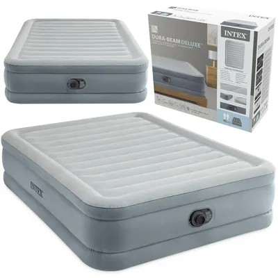 Produktbild von Aufblasbare Matratze 203x152x46 cm mit integrierter elektrischer Pumpe INTEX 64824ND