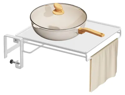 Produktbild von Wandmontierte, klappbare Tischplatte zur Platzersparnis