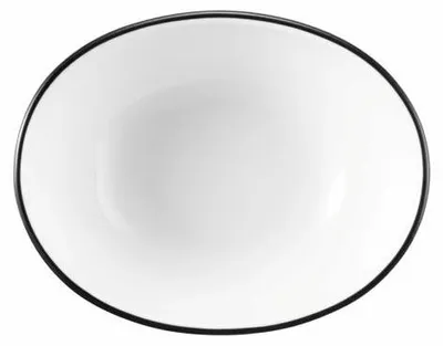 Produktbild von Seltmann Weiden Modern Life Bowl, Schale, Schüssel, Porzellan, Black Line, 12 x 9.5 cm, 001.758865