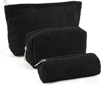 Produktbild von PolkaHome® Toilettas mit Reißverschluss, 3 Stück, Kosmetiktasche Reiseutensilien, 3 Größen, multifunktionale Kulturbeutel für Damen,