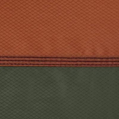 Produktbild von Famanu Hängematte legergrün - orange für Outdoor Camping