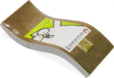 Produktbild von Simon's Cat Kratzpappe in Wellenform 52 cm Katzenspielzeug für Katzen