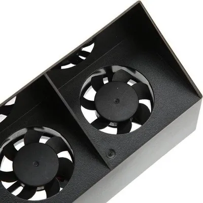 Image de Ventilateur USB Turbo à 5 pales avec régulation de la température Trois modes de ventilation différents Cinq ventilateurs pour console de jeux