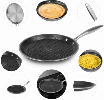 Produktbild von Edenberg Crêpespfanne beschichtete Bratpfanne 24cm