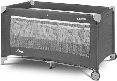 Obrázok produktu pre Cestovná postieľka CARETERO Basic Plus 2020 graphite
