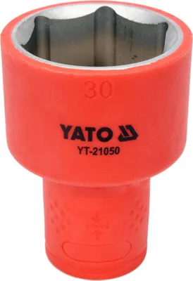 Produktbild von VDE-isolierte Sechskant-Stecknuss 30 mm, 1/2"