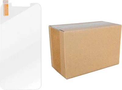Produktbild von Displayschutzfolie aus gehrtetem Glas 9H fr iPhone 14 Pro Max, Multipack 50 Stck