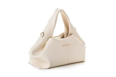 Obrázok produktu pre Vince Camuto, Capri – krémová kabelka, farba: krémová, materiál: 100 % polyuretán, rozmer: 34 x 13 x 17 cm