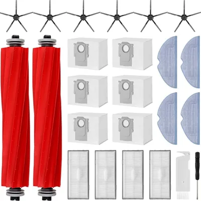 Image de INF Kit d'accessoires pour Xiaomi Roborock S7 Pro Ultra/S7 MaxV Ultra
