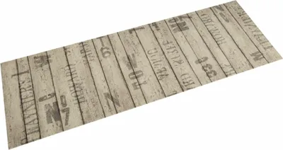 Produktbild von CLORIS Küchenteppich Waschbar Zaun 45x150 cm Samt 2024