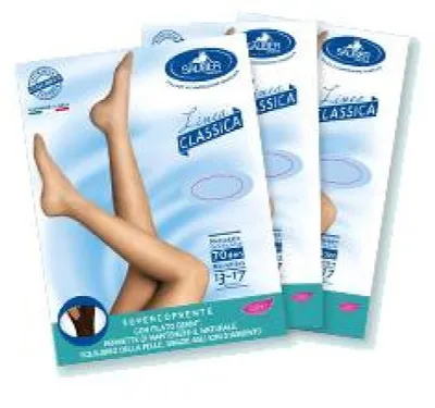 Immagine prodotto di Collant 70 Denari Super Coprente Nero 2 Linea Classica