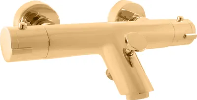 Immagine prodotto di TERMOSTATIC - Miscelatore per vasca, Oro - spazzolato TRM54.5ZK, RAV Slezák