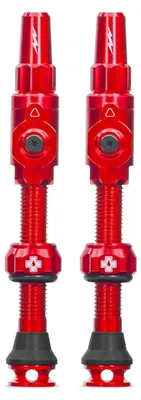 Image de Valves pour Tubeless, Big Bore Lite - rouge - 45 mm