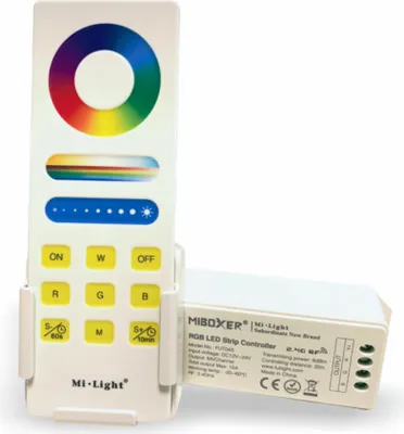 Produktbild von Mi-Light Smart LED SET Steuerung + Fernbedienung 2.4G 12/24V "15A" | RGB