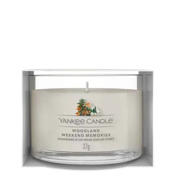 Productafbeelding van Yankee Candle 1760997E, Rond, Wit, Amber, Bergamot, Kokos, Jasmijn, Mos, Sinaasappel, Peer, Sandelhout, Vanille, 10 uur brandduur, 1 stuk