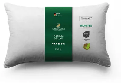 Obrázek produktu pro HANSKRUCHEN Premium de Luxe péřový polštář 40x80 cm