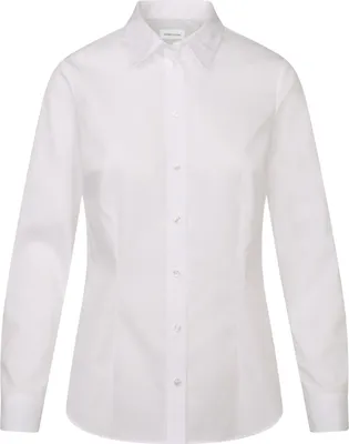 Immagine prodotto di Seidensticker CITY-BLUSE Camicetta da donna a maniche lunghe Kent Slim-Fit Bianco 40