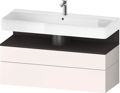 Produktbild von DURAVIT QA4396080840000 QTG WTU WH Ek. 1190x470x590 Wß Smt H