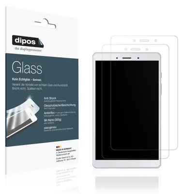 Produktbild von 2x dipos GlassAR Samsung Galaxy Tab A8.0 LTE