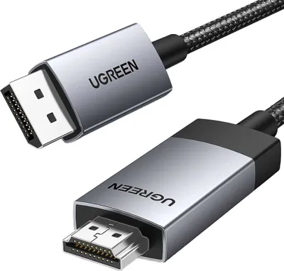 Produktbild von Ugreen DP119 4K DisplayPort-auf-HDMI-Kabel, 2 m, unidirektional