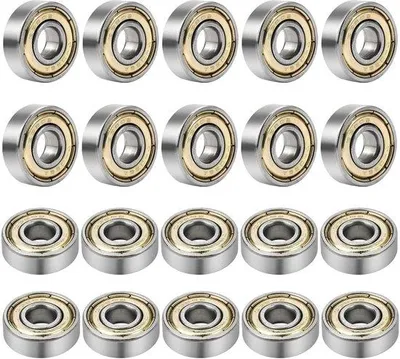 Produktbild von 8x22x7mm Metall Miniatur-Kugellager 20Stück