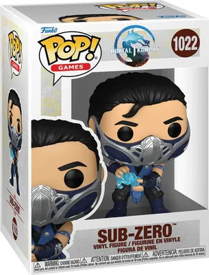 Zdjęcie produktu dla Funko Pop! Mortal Kombat - Winylowa Figurki Sub-Zero, Oficjalny Produkt