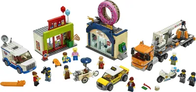 Produktbild von LEGO® City Große Donut-Shop-Eröffnung, 60233