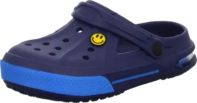 Produktbild von Leichte, wasserabweisende Badeschuhe aus Synthetik, Blau, ohne Verschluss